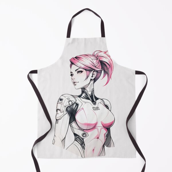 Item preview, Cyborg Girl designed and sold by ArtCraftLab.