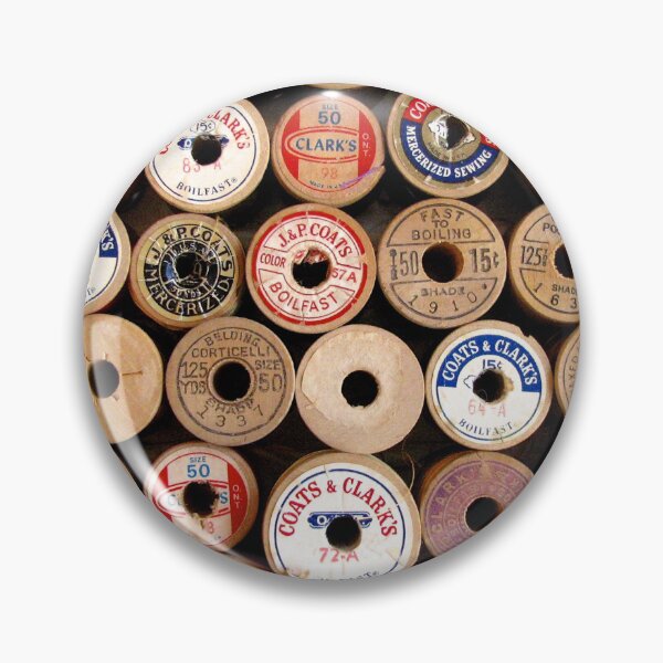 Item preview, Vintage Wooden Spools designed and sold by collageDP.