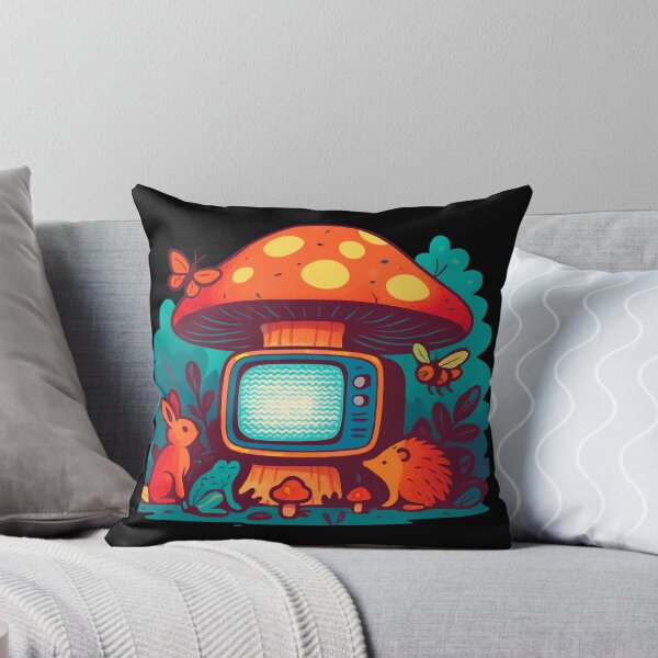 Item preview, Mushroom Television designed and sold by Musicdrip.