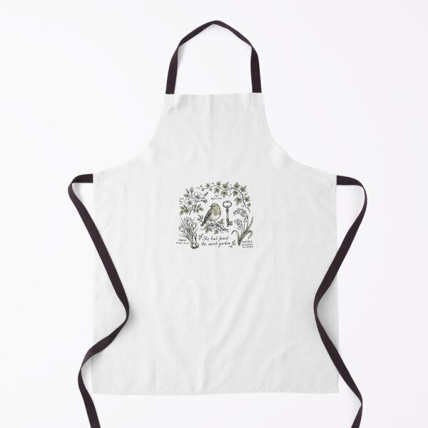 Item preview, She Had Found The Secret Garden Vintage Robin Botanical Art designed and sold by Fenay Designs.