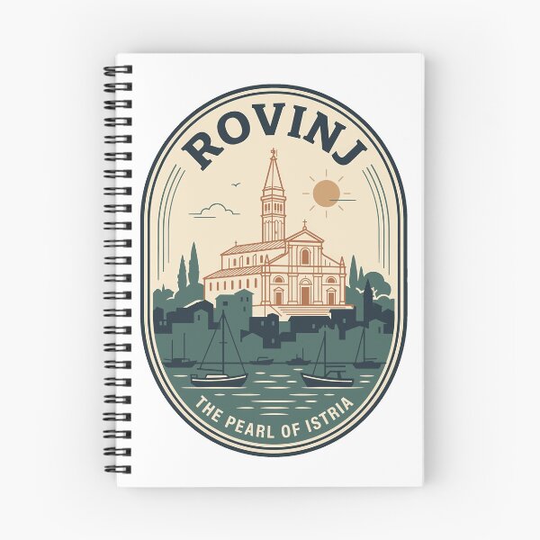 Item preview, Rovinj Croatia Pearl of Istria Vintage Travel Badge designed and sold by k3rstman1.
