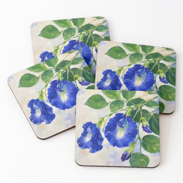 Item preview, Butterfly Pea designed and sold by BlackDotBunny.