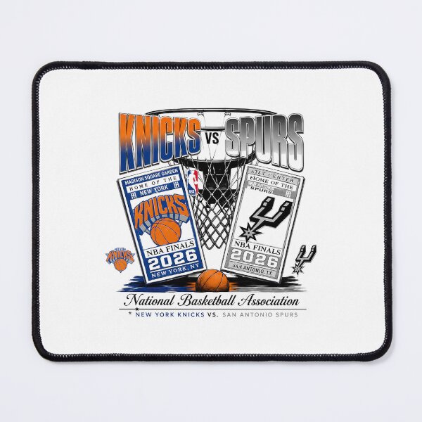 Item preview, Vintage New York Knicks vs San Antonio Spurs 2026 NBA Finals designed and sold by PinkiesArts.