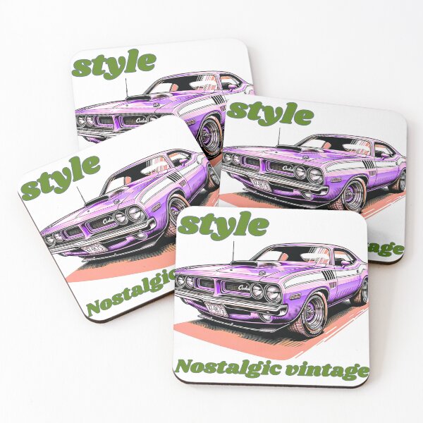 Item preview, Nostalgic vintage style car: designed and sold by BrutaEstampa.