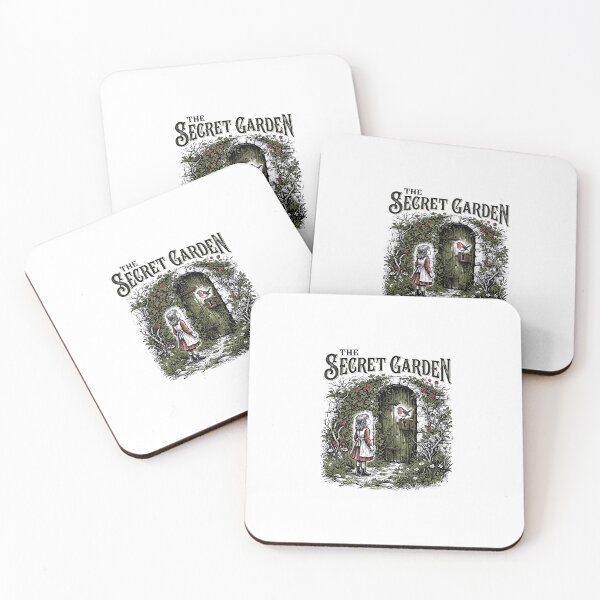 Item preview, The Secret Garden Hidden Door Mary Lennox and Robin Art designed and sold by Fenay Designs.