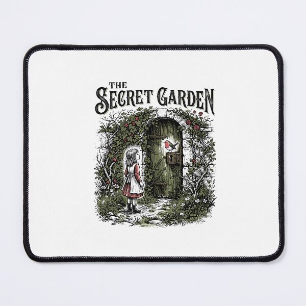 Item preview, The Secret Garden Hidden Door Mary Lennox and Robin Art designed and sold by Fenay Designs.