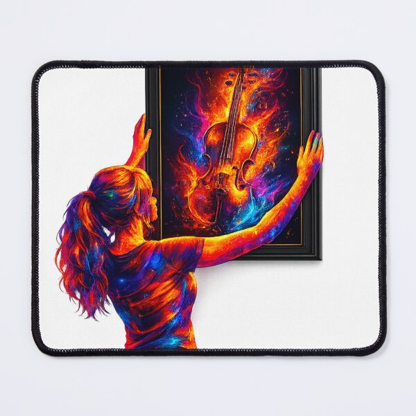 Item preview, Neon Violin Art designed and sold by OnePercent992.