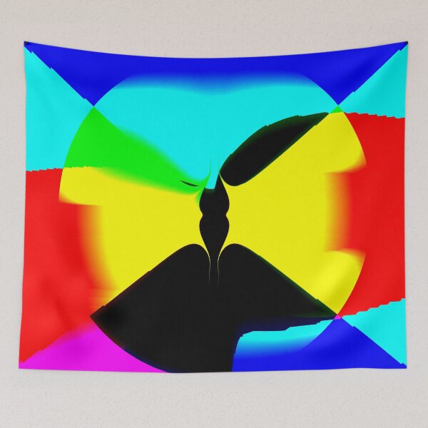 Item preview, Abstract Pattern "The merging of two moons"  designed and sold by Gluecknika.