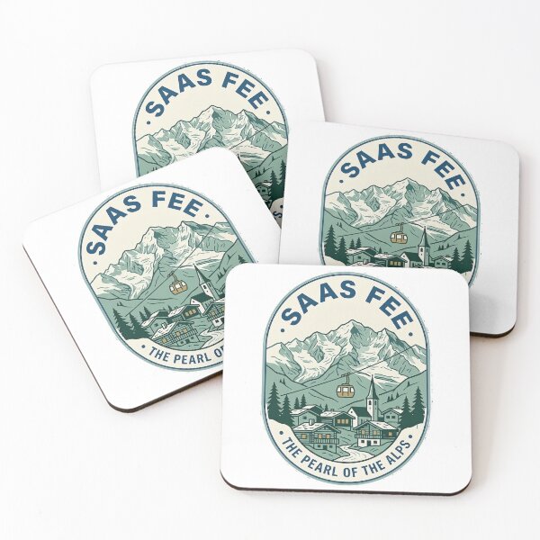 Item preview, Vintage Saas Fee Switzerland Mountain Travel Badge designed and sold by k3rstman1.