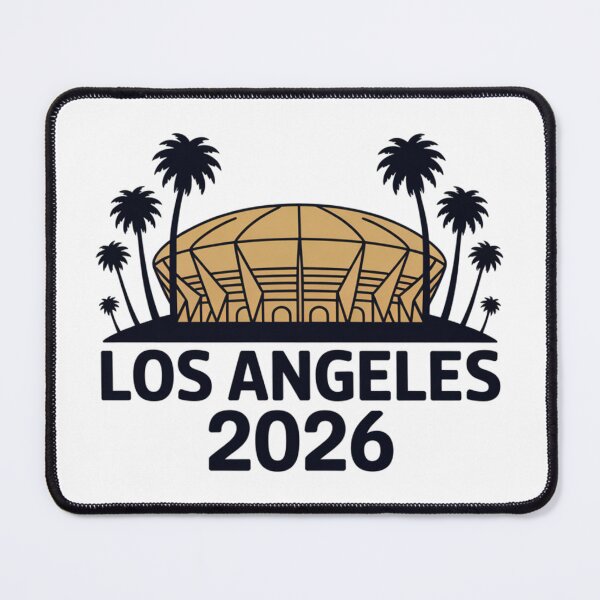 Item preview, Los Angeles 2026 Palm Tree Sunset T-Shirt V10 designed and sold by DarylWelsh2024.