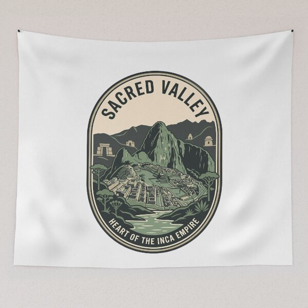 Item preview, Vintage Sacred Valley Peru Machu Picchu Travel Badge designed and sold by k3rstman1.