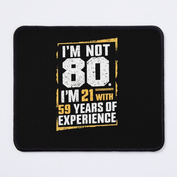 Item preview, Not 80 With Experience designed and sold by SiarheiYur.