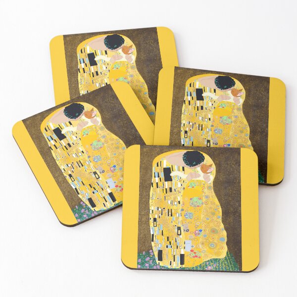 Item preview, Not ‘The Kiss’ by Klimt (cat) designed and sold by EmmaChristieArt.
