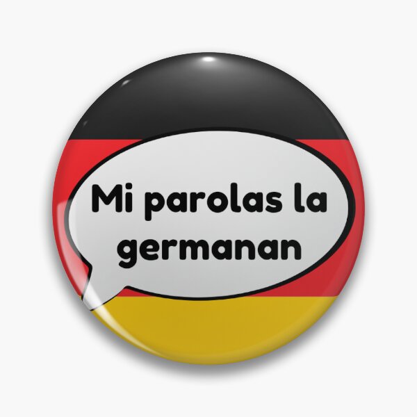 Item preview, Mi parolas la germanan (I speak German/Ich sperche Deutsch) designed and sold by LuluTestudo1.