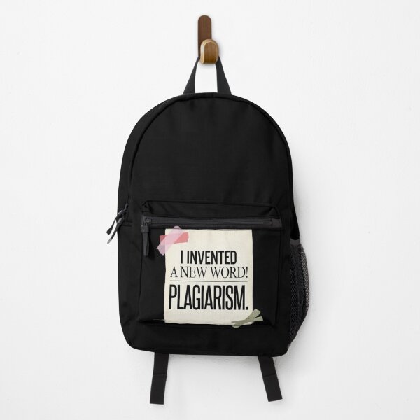 Item preview, I Invented A New Word Plagiarism Funny Writer Quote Minimalist Intellectual Humor Gift For Teachers And Book Lovers designed and sold by Im-Ara.