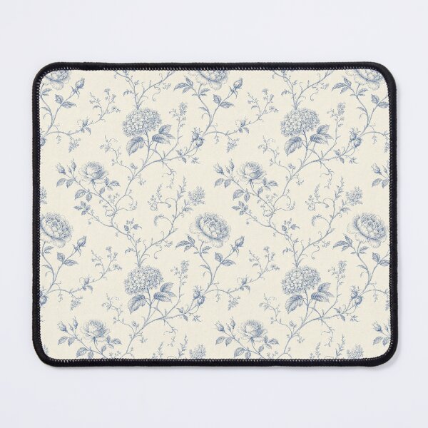 Item preview, French Blue Botanical Toile Pattern designed and sold by EmmasStory.