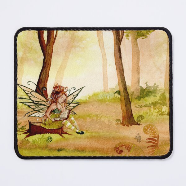 Item preview, The Reader of the Enchanted Woods designed and sold by Atelier Créarêves.