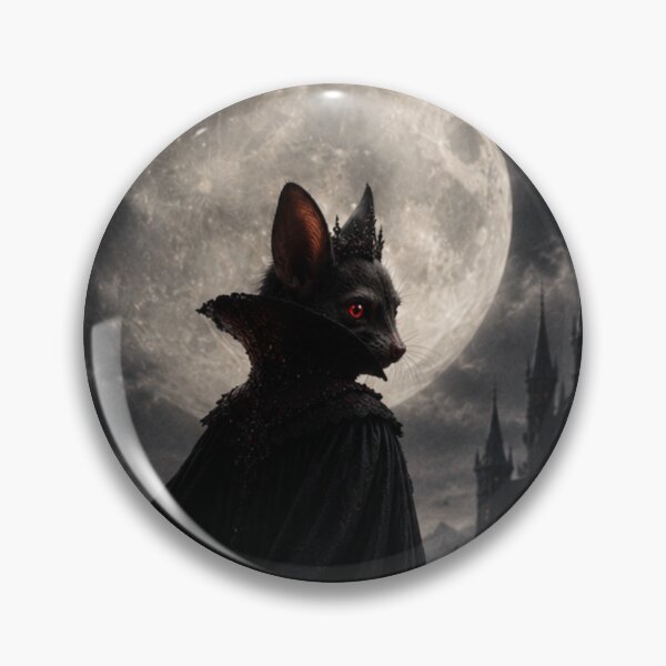 Item preview, Vampire Bat Under the Full Moon designed and sold by VelarisMoon.
