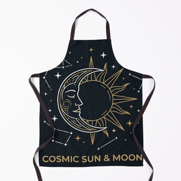 Item preview, Minimalist Celestial Sun and Moon designed and sold by 0606PM.