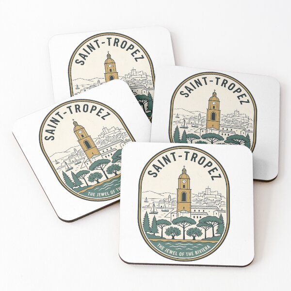 Item preview, Vintage Saint Tropez French Riviera Travel Badge designed and sold by k3rstman1.