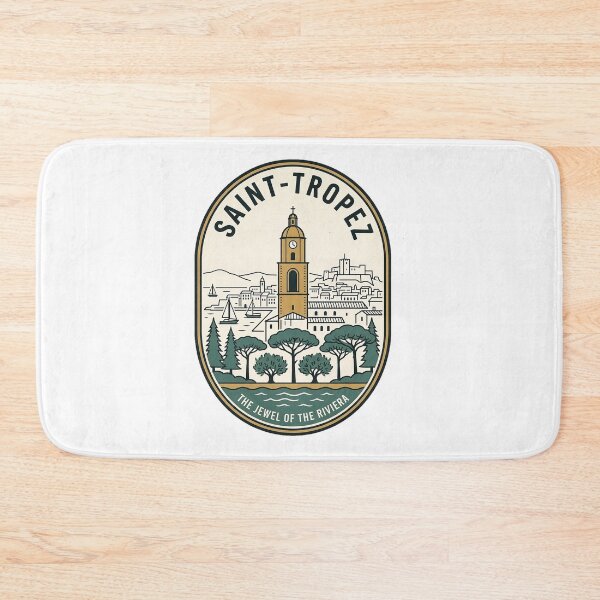 Item preview, Vintage Saint Tropez French Riviera Travel Badge designed and sold by k3rstman1.
