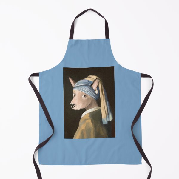 Item preview, Not ‘Girl with a Pearl Earring’ by Vermeer (dog) designed and sold by EmmaChristieArt.