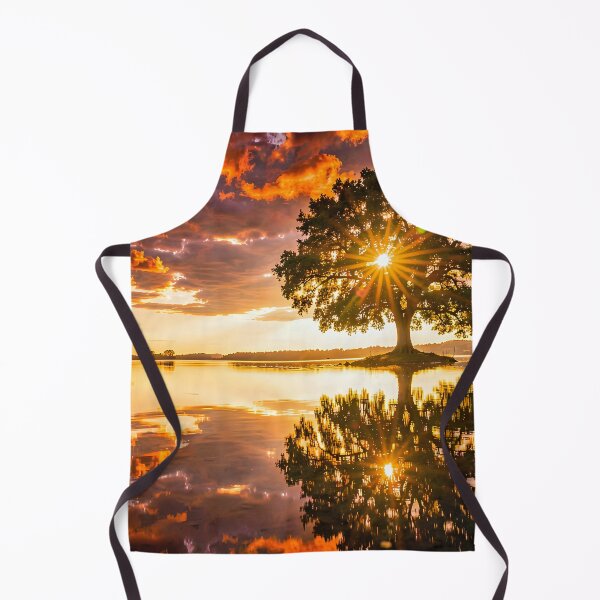 Item preview, The Heart of Silence: The mystical tree at sunset designed and sold by VoidVeilStudio.