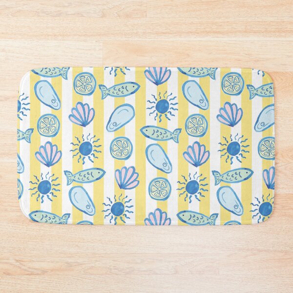 Item preview, Mediterranean Fish Market designed and sold by Set Sail By Kristin.