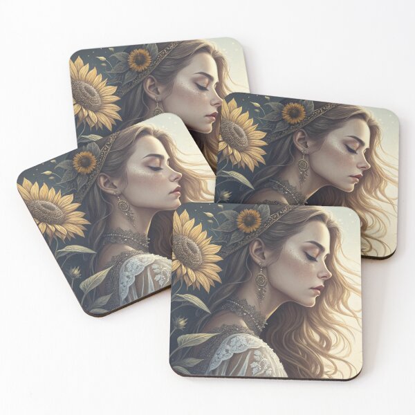 Item preview, Beautiful Woman with Flowers designed and sold by PAULINE.LUMINA.