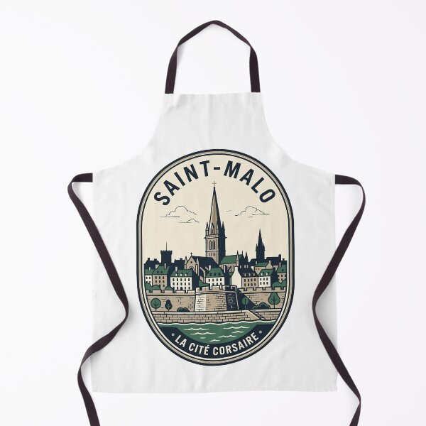 Item preview, Saint-Malo Brittany France Vintage Travel Emblem designed and sold by k3rstman1.