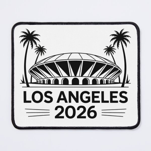 Item preview, Los Angeles 2026 Palm Tree Sunset T-Shirt V12 designed and sold by DarylWelsh2024.