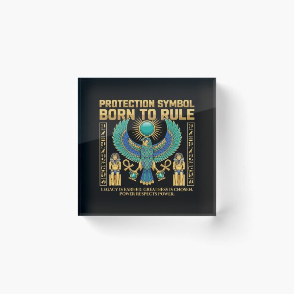 Item preview, Sacred Horus – Ancient Mythology Symbol Art designed and sold by GulfSignature.
