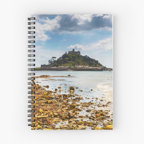 Item preview, St Michael’s Mount, Foreground Rocks, Cornwall. England designed and sold by Paul Thompson Photography.