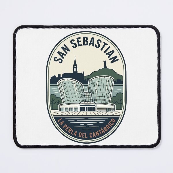 Item preview, Vintage San Sebastian Spain Travel Badge designed and sold by k3rstman1.