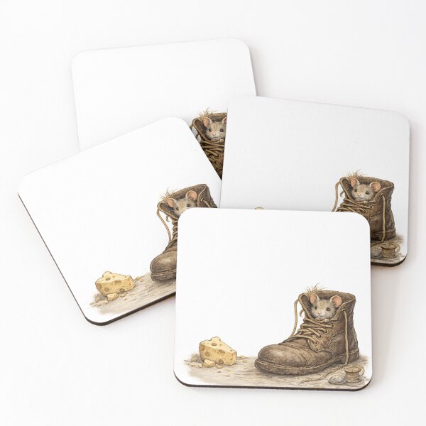 Item preview, Mouse in Boot Art designed and sold by OnePercent992.