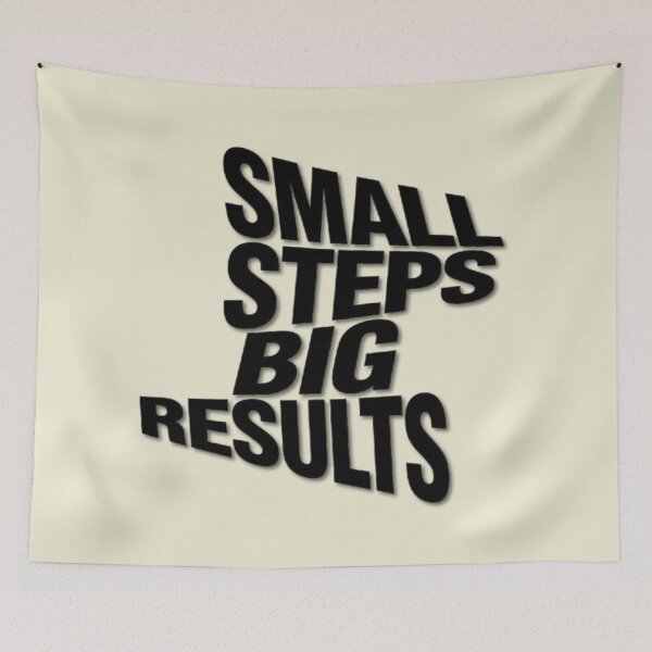 Item preview, Small Steps Big Results designed and sold by Aise06.