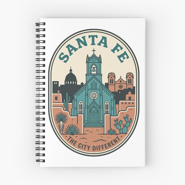 Item preview, Vintage Santa Fe New Mexico Desert Travel Badge designed and sold by k3rstman1.