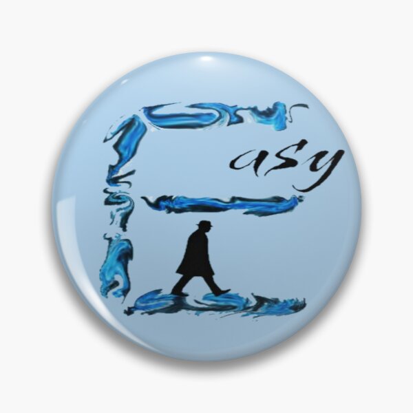 Item preview, Easygoing E – Hand‑Drawn Art designed and sold by DesignbyDizdar.
