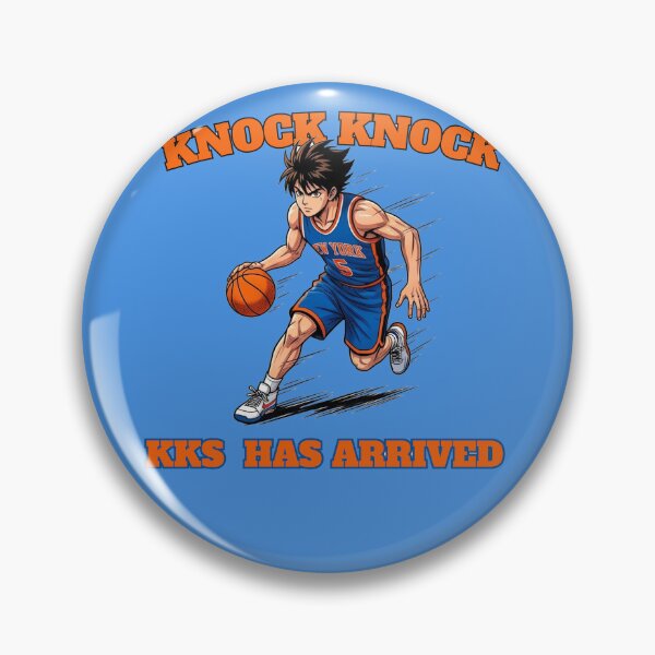 Item preview, Anime Style Basketball Player Dribbling Graphic Knock Knock Kks Has Arrived designed and sold by RamjoVerse.