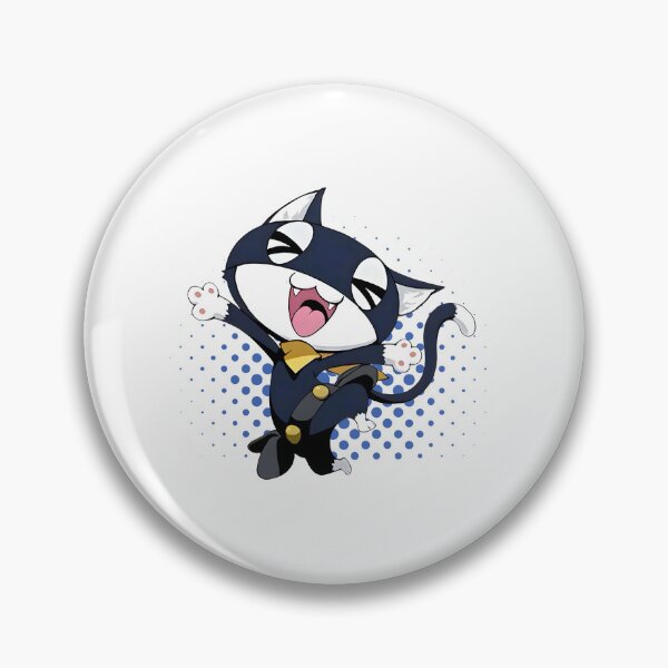 Item preview, Cute Anime Phantom Cat Mascot Design designed and sold by lamiarte.