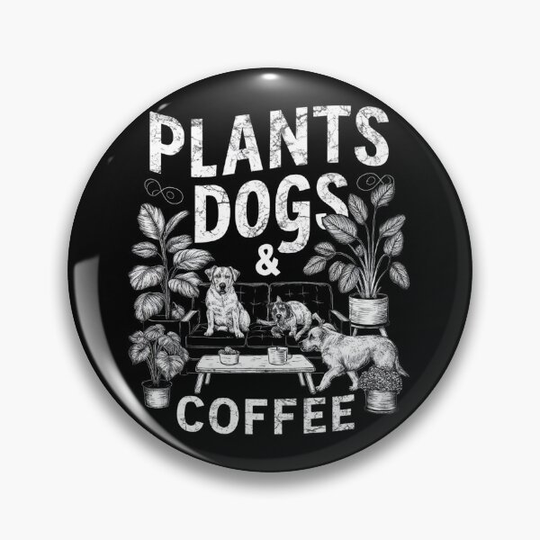 Item preview, Plants Dogs Coffee Rustic designed and sold by SiarheiYur.