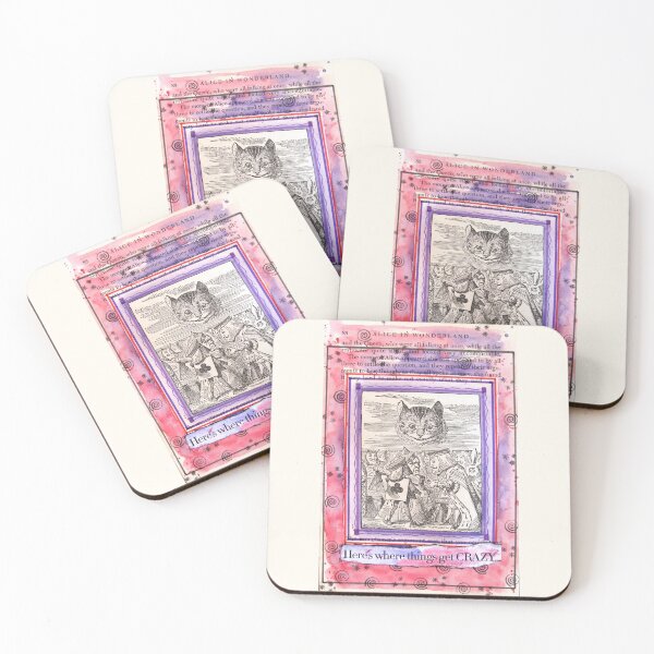 Item preview, The Cheshire Cat and The King designed and sold by collageDP.