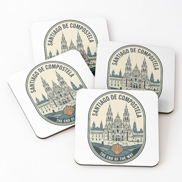Item preview, Santiago de Compostela Cathedral Camino de Santiago Badge designed and sold by k3rstman1.