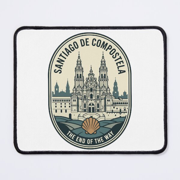 Item preview, Santiago de Compostela Cathedral Camino de Santiago Badge designed and sold by k3rstman1.