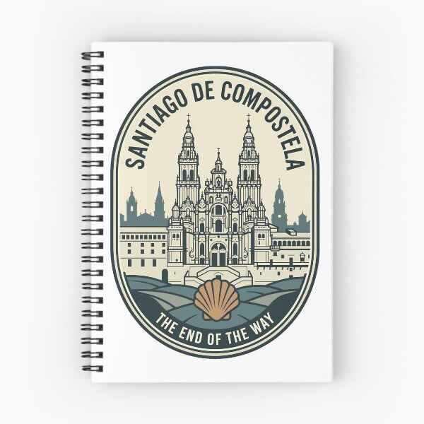 Item preview, Santiago de Compostela Cathedral Camino de Santiago Badge designed and sold by k3rstman1.