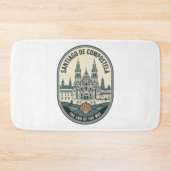 Item preview, Santiago de Compostela Cathedral Camino de Santiago Badge designed and sold by k3rstman1.