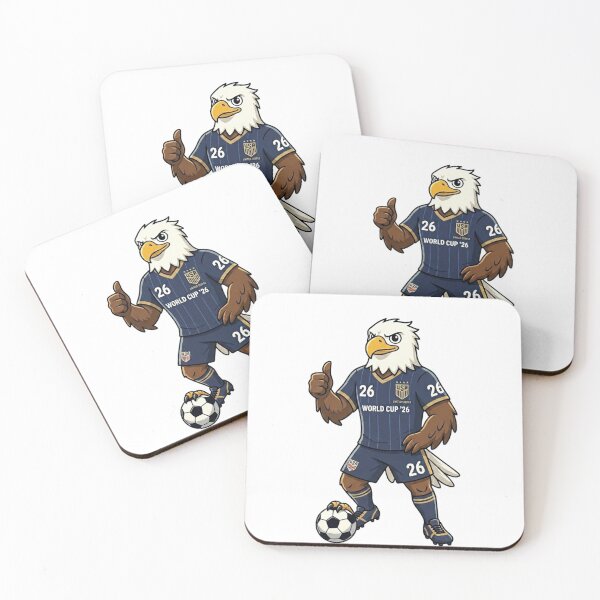 Item preview, Proud USA Soccer Bald Eagle Mascot - Team US '26 designed and sold by _ZENTAY_.