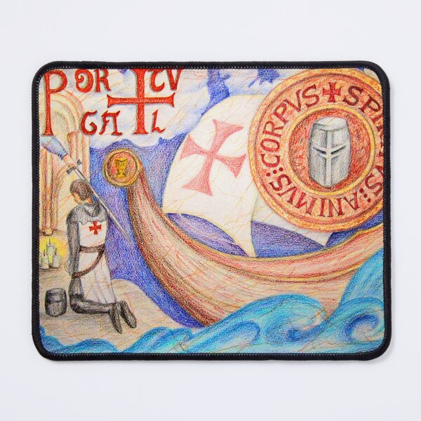 Item preview, Portuguese Discoveries. Descobrimentos. Knight Templars designed and sold by Tereza Pilar Art.