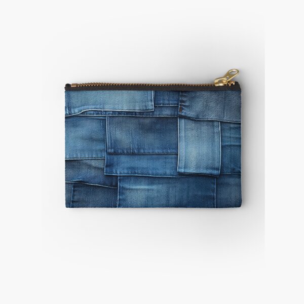 Item preview, Blue Denim Patchwork Pattern designed and sold by GorArt1.