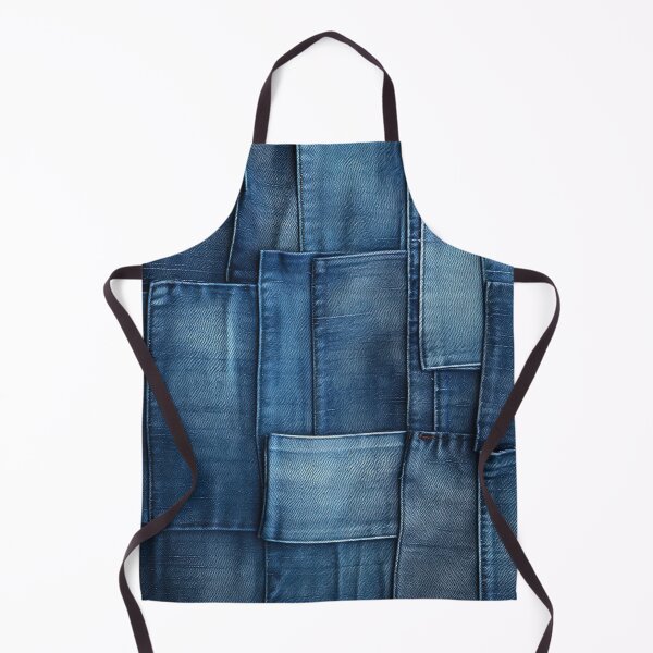 Item preview, Blue Denim Patchwork Pattern designed and sold by GorArt1.